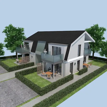 Апартаменты Luett Plambeck-appartement Helene Dg 3 Даме